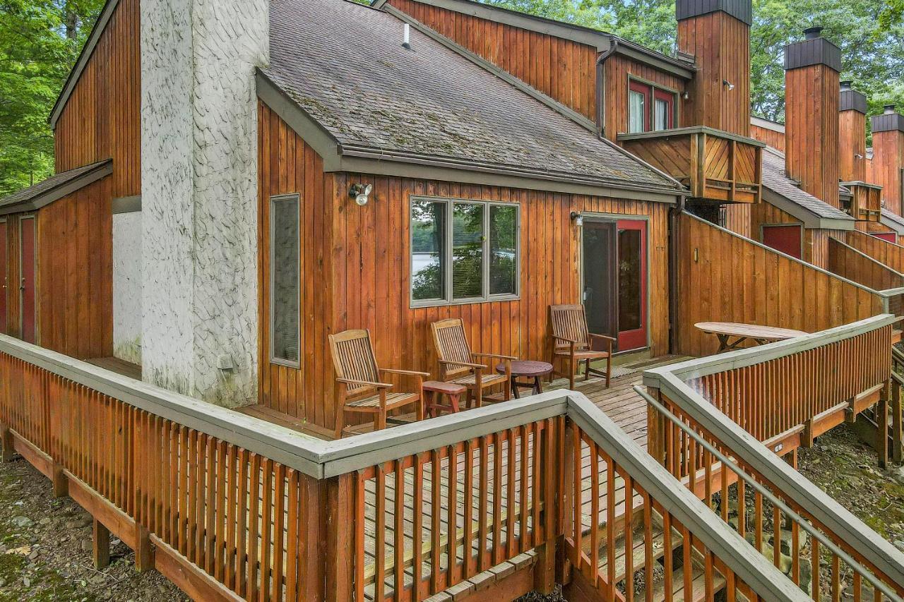 Big Boulder Lake Townhome Lake Harmony Exteriör bild